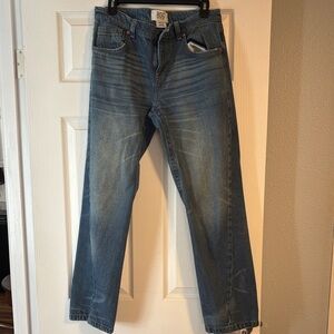 BDG Urban Outfitters Relaxed Fit Blue Jeans for Woman